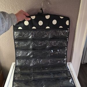 Paparazzi Polka Dot Hanging Jewelry Organizer